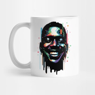 Afrocentric Man Multicolored Mug